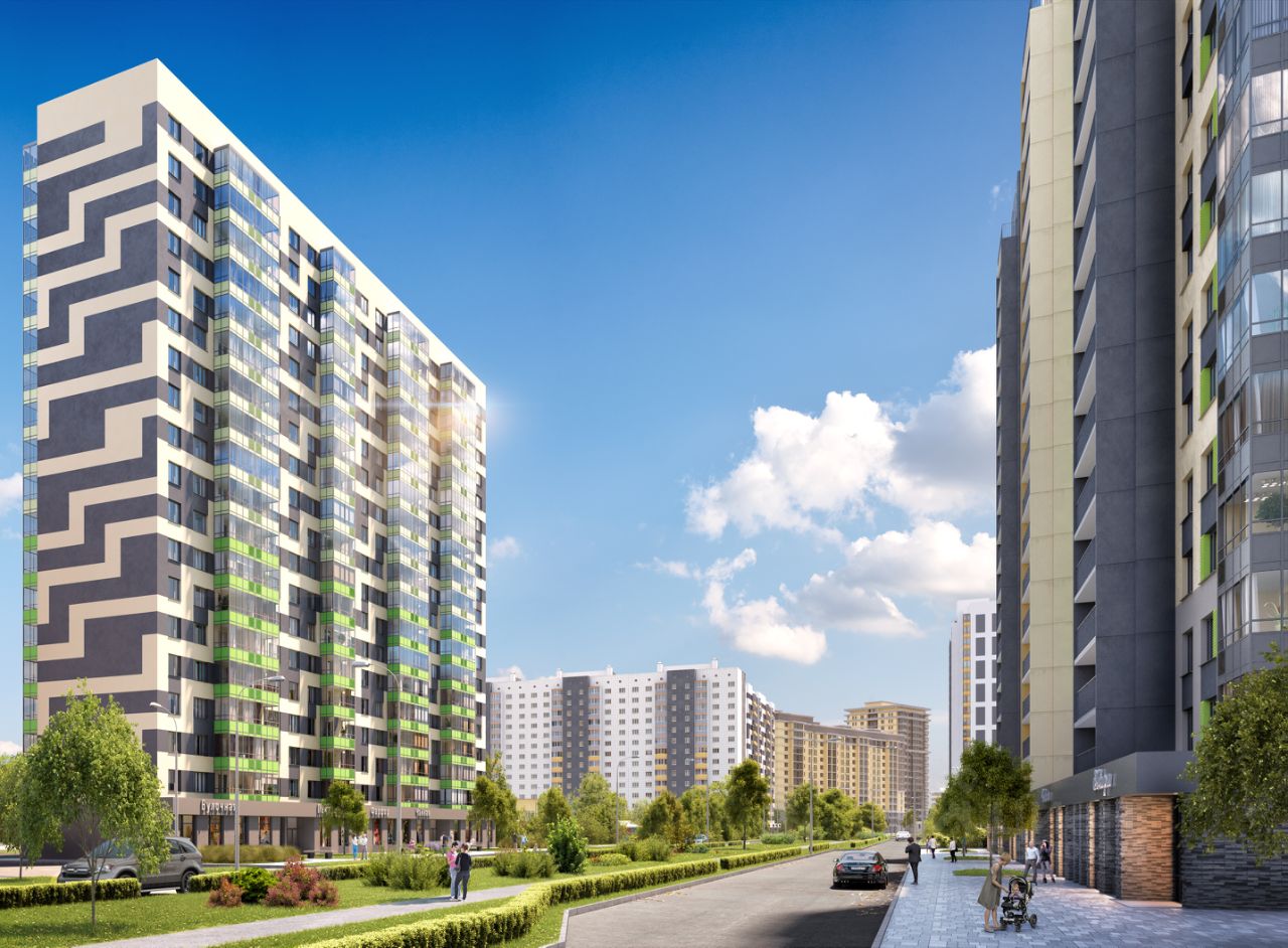 Baibol - 3-комн. квартира, 73,04 м²