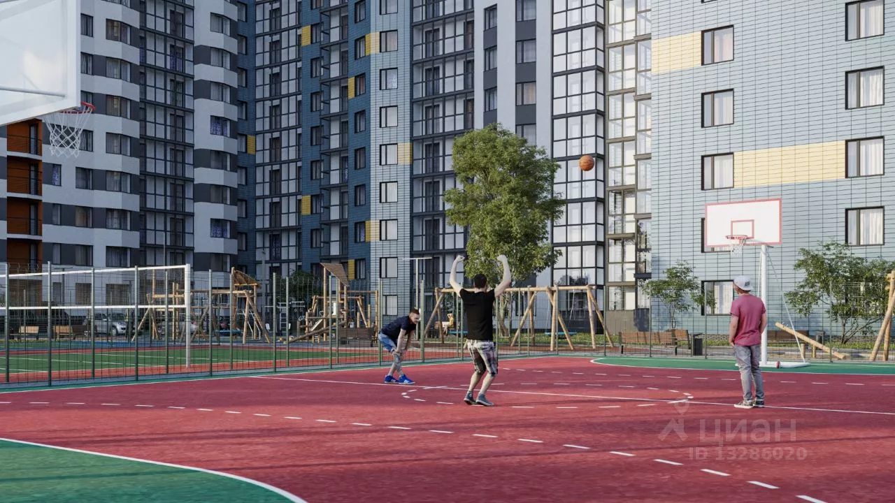 Baibol - 1-комн. квартира, 36,37 м²