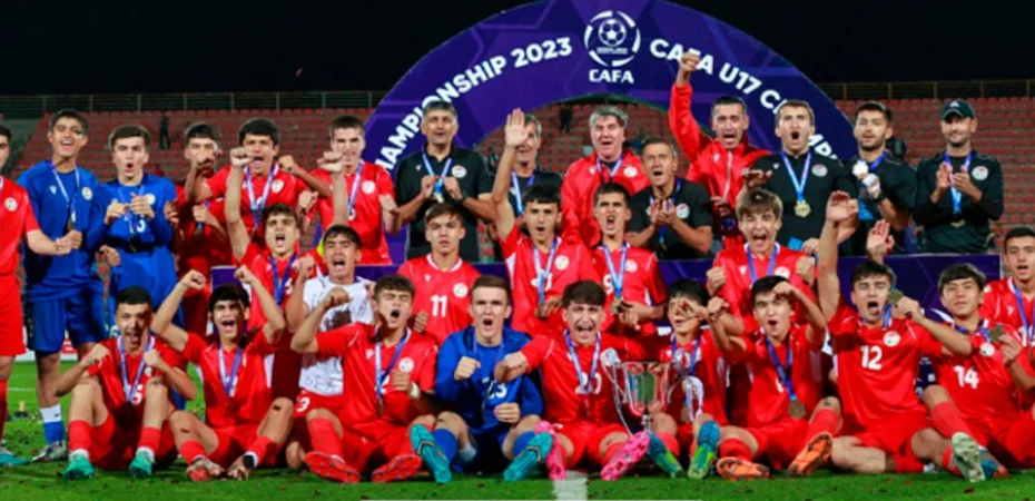 Таджикские юноши победили в турнире футбольной Ассоциации